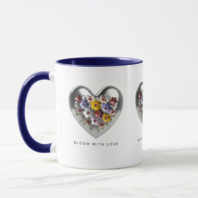 Bloom med Kärlek Mugg (Vänster)