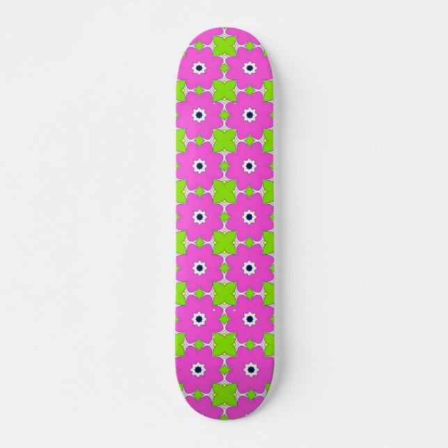 Bloom Mini Skateboard Bräda 18,5 Cm (Framsida)