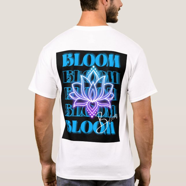 bloom neon T-Shirt (Baksida)