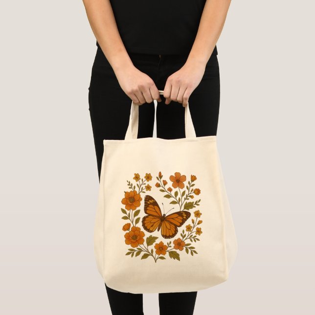 Bloom och Fly Tote 🌸 Tygkasse (Framsida (produkt))