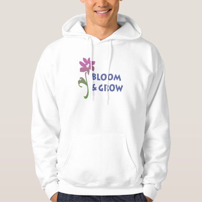 Bloom och Grow Hoodie (Framsida)