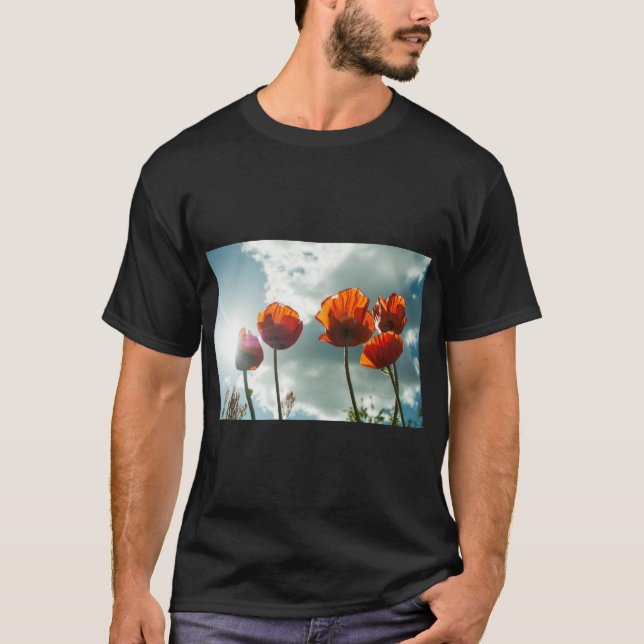 Bloom och molntjänster t shirt (Framsida)