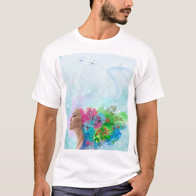 Bloom of Imagination T Shirt (Framsida)