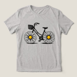 Bloom Ride Damcykel Abstrakt T-Shirt