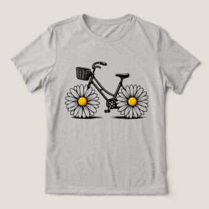 Bloom Ride Damcykel Abstrakt T-Shirt