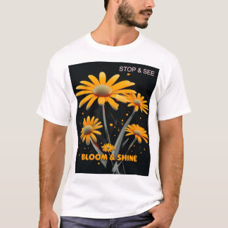 Bloom & Shine: Blommigt Service Tee