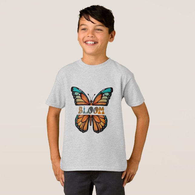 Bloom - Smittantdesign T Shirt (Hel framsida)