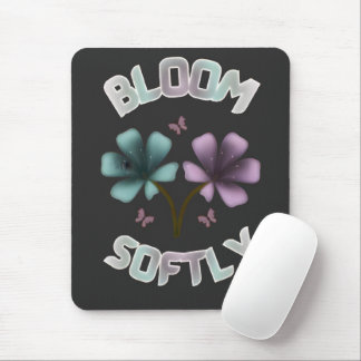 Bloom Softly Spring Floral Design Pastel Cottageco Musmatta