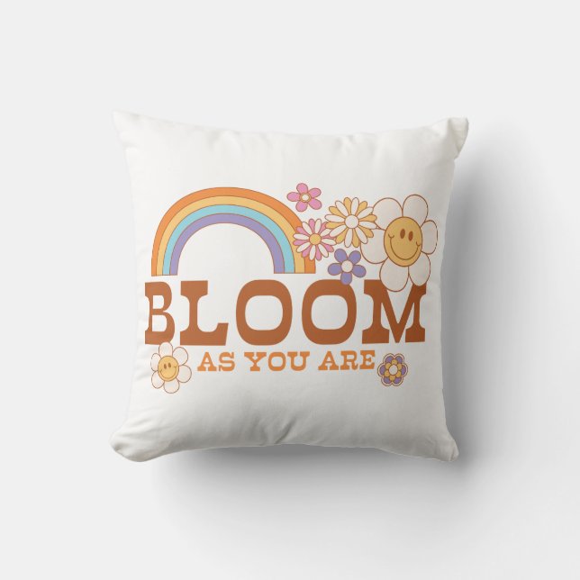 Bloom som du är kudde (Framsida)