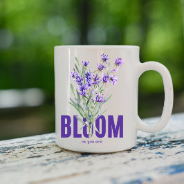 Bloom som du är - Wildblomma Mugg