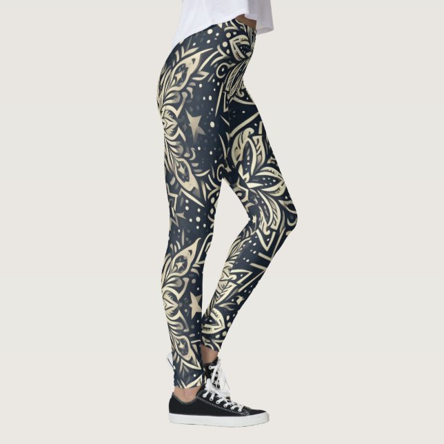 Bloom Symmetry Legings Leggings (Höger)