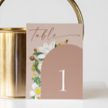 Bloom vintage camellia. Blek rosa-skript bröllop Bordsnummer<br><div class="desc">Elegant blommigt manusar bröllop Bordsnummer med vintage-kamelli i skuggor av rosa av pastellblek,  dammig ,  grädde färg. Kontakta mig om du behöver fler artiklar.</div>
