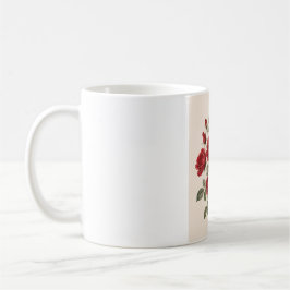 Bloom Where You Are Planted | Vintage Rose Botanic Kaffemugg