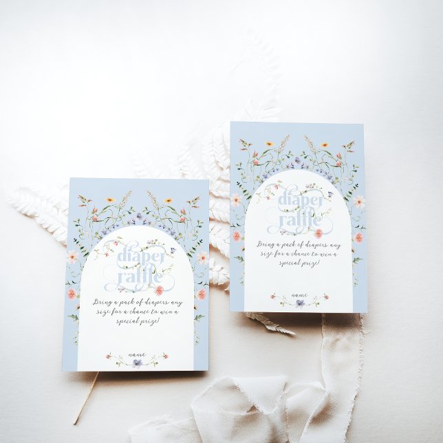 Bloom WildblommBlue Boy Shower-kalender Tilläggskort (Skapare uppladdad)