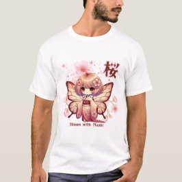 Bloom with Magic - Kawaii Sakura Fairy T Shirt