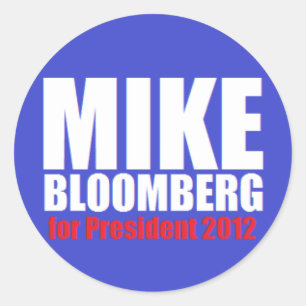 Bloomberg 2012 klistermärkear runt klistermärke