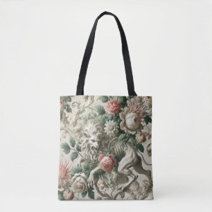 Bloombundet Sentinel - Gothic Blommigt Design Tygkasse