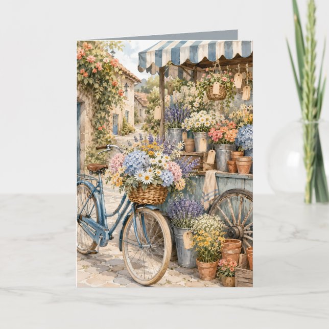 Bloomcore Blommarknad Cykel Kort (Framsida)
