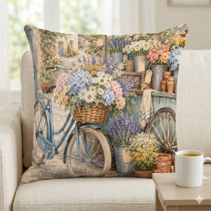 Bloomcore blommarknad cykel kudde