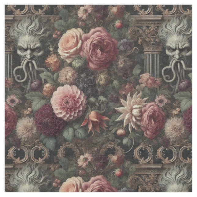 Bloomeaterns sermon - Gothic Classic Tile Tyg (Närbild)
