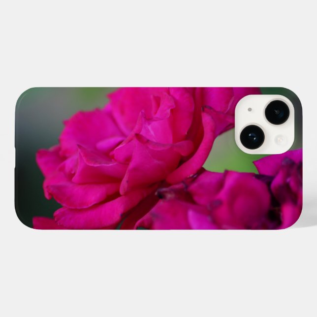 Bloomed Rosa ros iphone case (Baksida (horisontell))