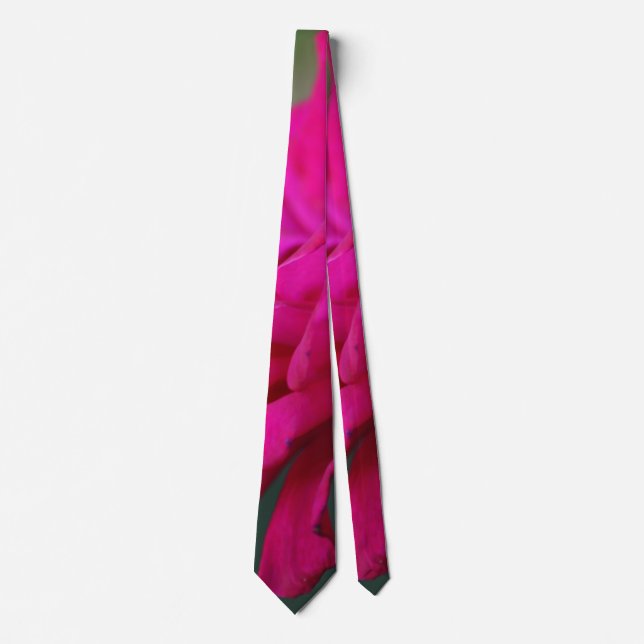 Bloomed Rosa ros Neck Tie Slips (Framsida)