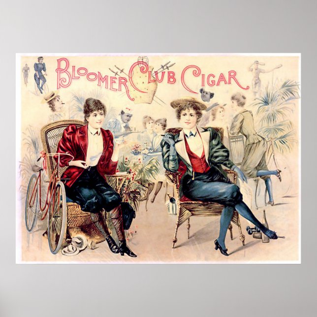 Bloomer Klubb Cigar Poster (Framsidan)