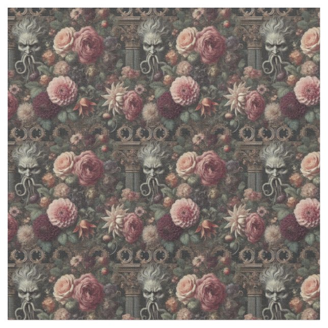 Bloometerns sermon - Gothic Dense Tile Tyg (Närbild)