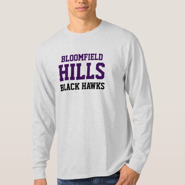 Bloomfield Backe High School T-Shirt (Framsida)