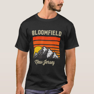 Bloomfield New jersey Hometown City State Usa T Shirt