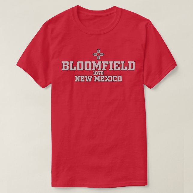 Bloomfield New mexico T Shirt (Design framsida)