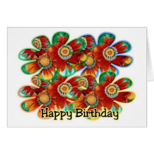 Bloomin Birthday Hälsningskort