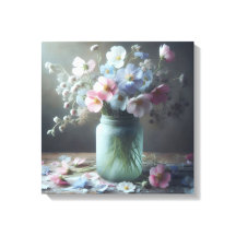 Blooming Beauty A Burk Fullt of Flowers