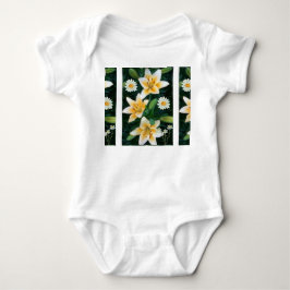Blooming Beauty Baby Bodysuit – Fresh Floral Vibes T Shirt
