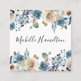 Blooming Beauty | Fyrkantigt Visitkort