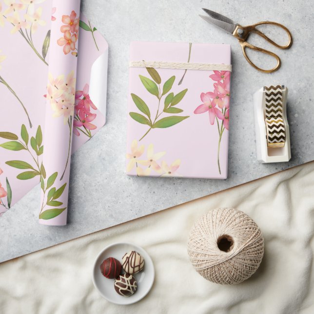 Blooming Beauty Presentpapper (Hantverk)