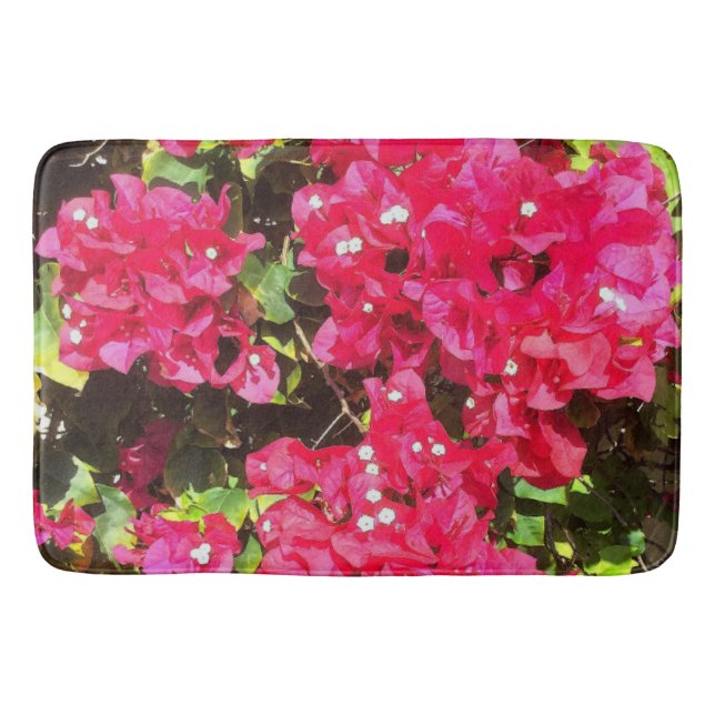 Blooming Bougainvillea Bath Mat Badrumsmatta (Framsidan)