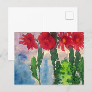 Blooming Cacti   Emil Nolde   Vykort