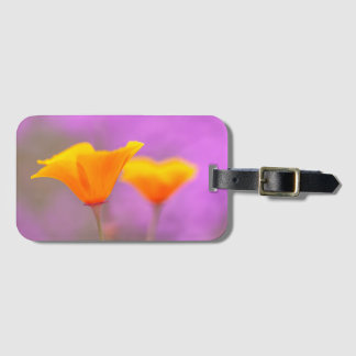 Blooming California Poppies Bagagebricka