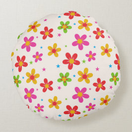 Blooming Comfort, Summer Style!" Rund Kudde