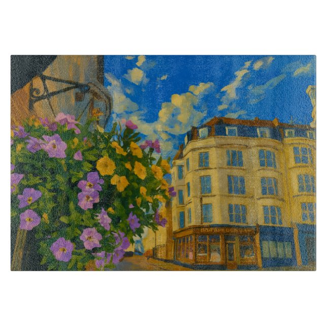 Blooming Corner - Vibrant European Street (Framsidan)