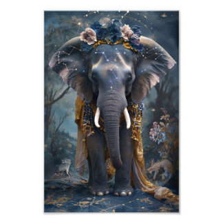 Blooming Elephant Fototryck