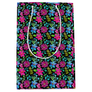 Blooming flower garden chic floral foliage