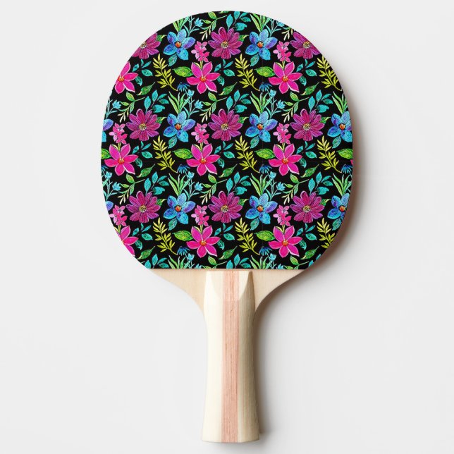 Blooming flower garden chic floral foliage pingisracket (Framsidan)