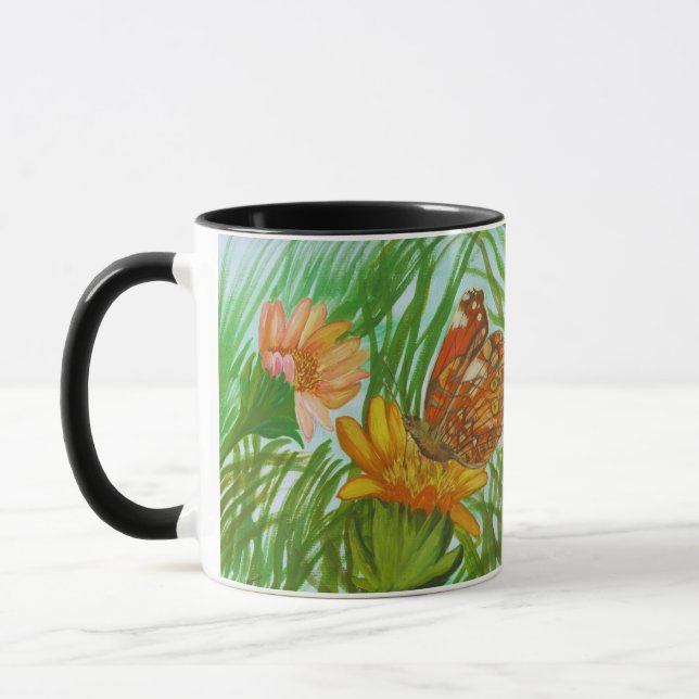 Blooming flower garden mugg (Vänster)