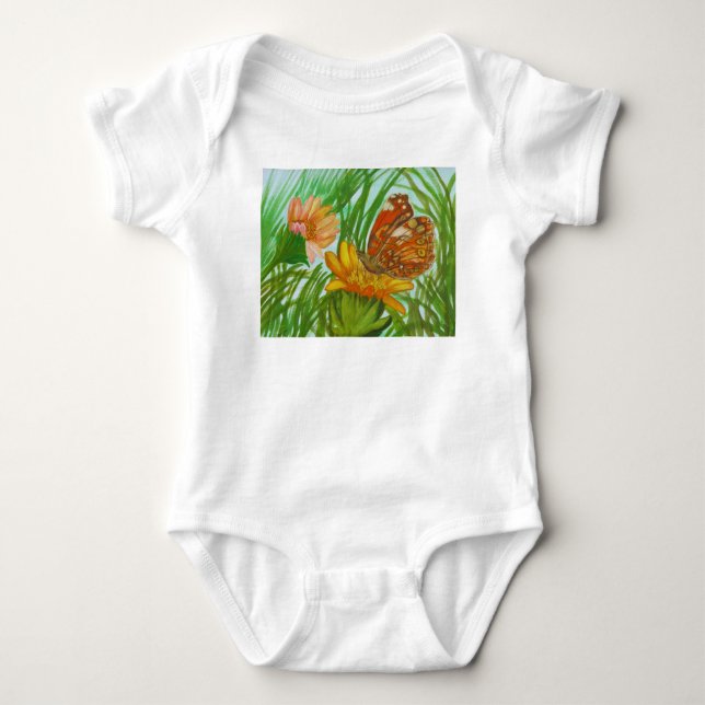 Blooming flower garden t shirt (Framsida)