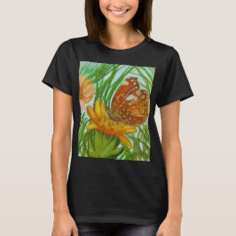 Blooming flower garden t shirt