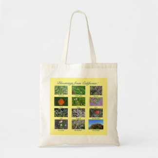 Blooming från Kalifornien! Tote Bag Tygkasse