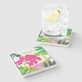 Blooming Geraniums Florist Garden Party Stenunderlägg