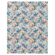 Blooming Harmony: En symfoni av vattenfärgade blom